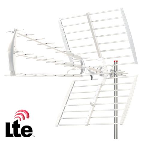 ZTL 233 Antena Tdt Exterior Uhf 43 Elementos 18db Filtro Lte Viptrónica