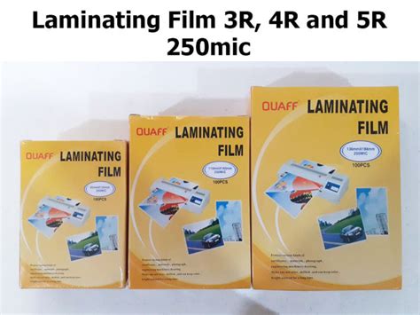 Quaff Laminating Film Mic R R R Lazada Ph