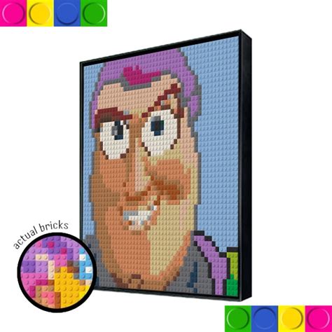 Buzz Lightyear X Board Photobrick World Usa