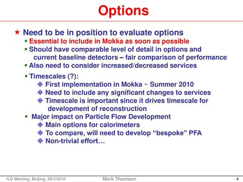 Ild Optimisation Towards 2012 University Of Cambridge Ppt Download