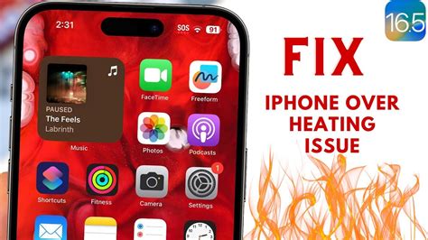 Fix Iphone Overheating Issue After Update Ios 16 5 Update Youtube