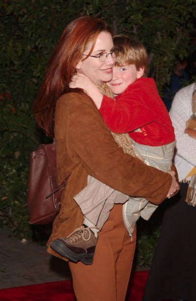 Melissa Gilbert And Her Son Michael Garrett At The Premiere Of Harry Potter And The Sorcerer S