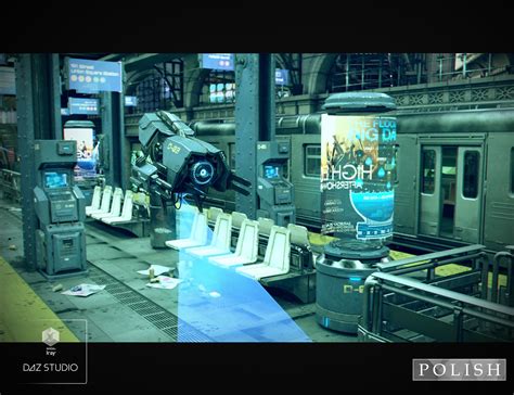 Cyberpunk Subway Station 3d Models And 3d Software By Daz 3d