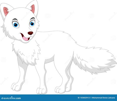 Arctic Fox Cartoon