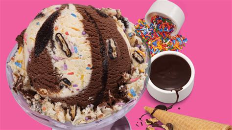 Baskin Robbins Ice Cream Sundae