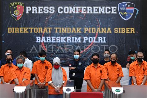 Pengungkapan Kasus Kejahatan Siber Antara Foto