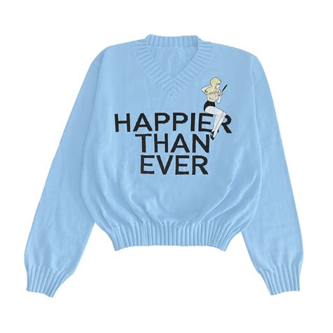 Happier Than Ever Knit Sweater - Official Billie Eilish Online Store