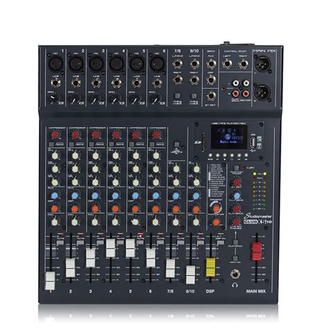 Studiomaster Club Xs10 10 Channel Pa Mixing Desk