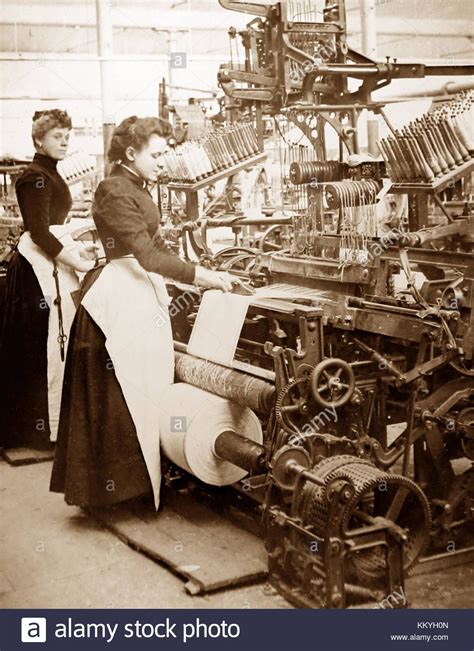 Mujeres Victorianas Trabajando En La Industria Textil Industria