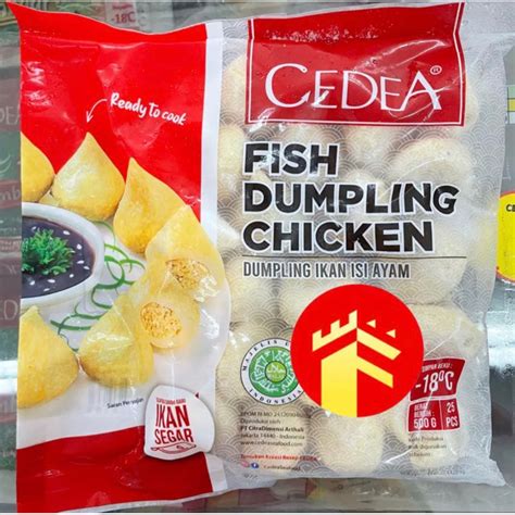 Jual CEDEA FISH ROLL ORIGINAL 500 GR FISH DUMPLING CHICKEN CHEESE FISH