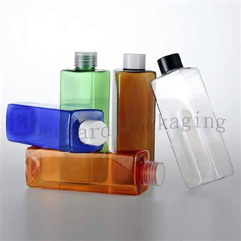 Pcs Lot Ml Cover Ordinary Bottle Pet Plastic Packaging Bottles