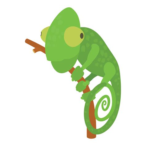 Chameleon Icon Cartoon Style 15227538 Vector Art At Vecteezy