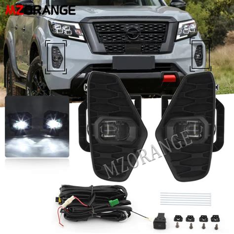 Set Led Fog Light Car Headlight Driving Signal Lamp With Wire Harness