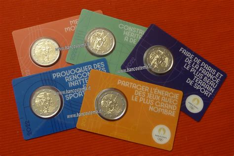 Francia 2 euro 2022 commemorativI 2ª moneta dedicata alle Olimpiadi di