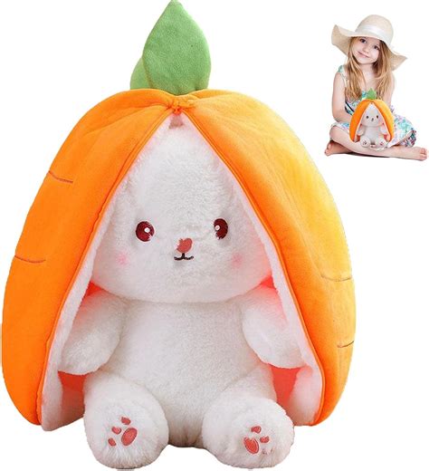 pelúcia morango Animal Bunny Easter Strawberry Plush Stuffed