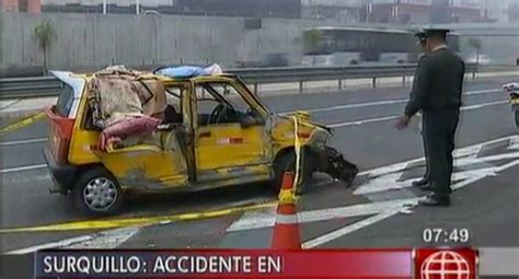 Un muerto y cuatro heridos por accidente de Tico en Vía Expresa