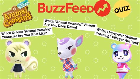 Taking Buzzfeed Quizzes To Find Out Which Animal Crossing Villagers Im