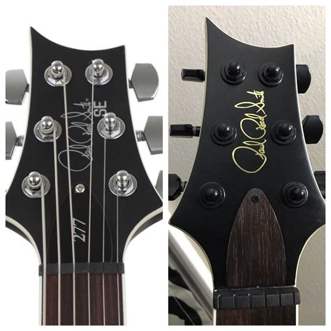 Got This Headstock Decal For My Prs Se 277 Some Minor Straight Edge Work For Perfection And It