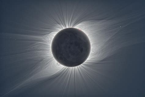 Real Solar Eclipse In Space