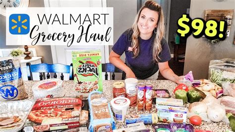 Walmart Weekly Grocery Haul Cook Clean And Repeat Youtube