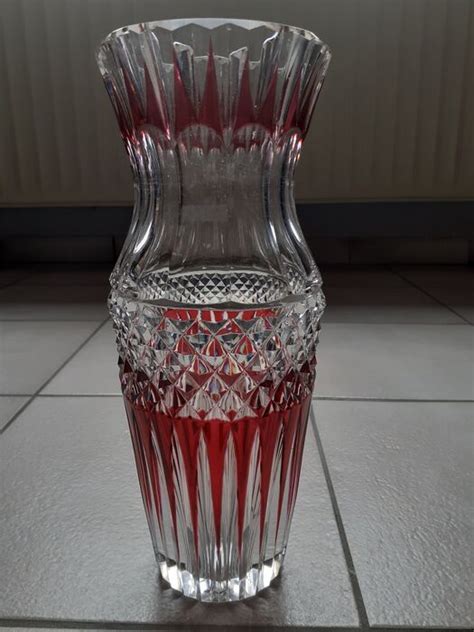 Hubert L Ga Val Saint Lambert Vase Crystal Catawiki