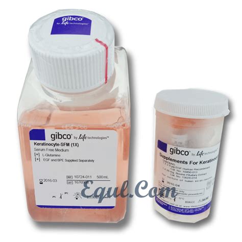 Gibco Keratinocyte Sfm X Liquid Ml Gibco Equl