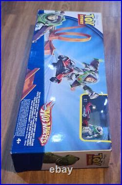 Car Track Set Disney Pixar Mattel Hot Wheels Toy Story Falling With Style Track Set New