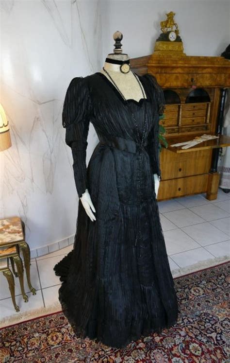 1907 Afternoon Dress Antique Dress Antique Gown Edwardian Dress In