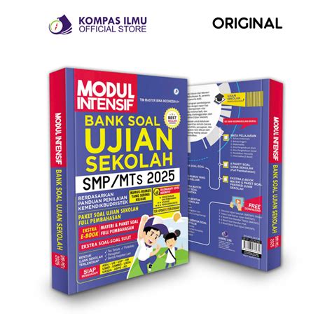 Jual Buku Bank Soal Smp Modul Intensif Bank Soal Ujian Sekolah Smp