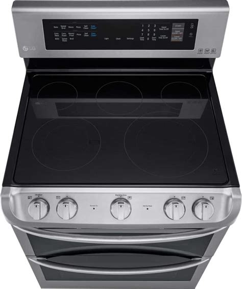 Customer Reviews Lg 7 3 Cu Ft Freestanding Double Oven Electric Range With Easyclean And