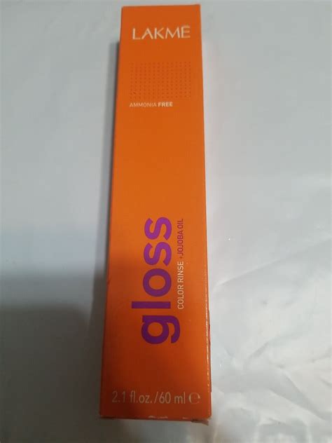 LAKME Gloss Demi Permanent Haircolor 5/59 Red M.A.H.L Brown | eBay