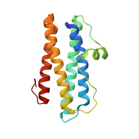 Rcsb Pdb Hv The Apo Structure Of Dps From Listeria Innocua Before