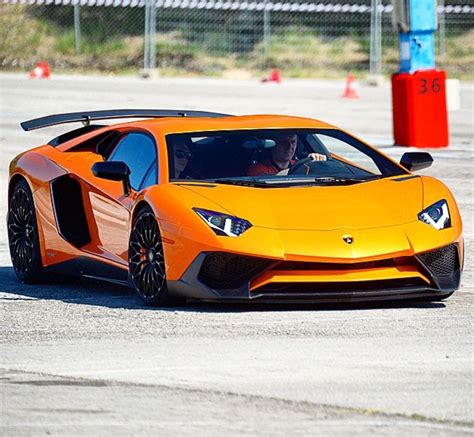 Lamborghini Aventador Super Veloce Coupe Painted In Arancio Atlas Photo