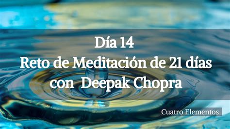 D A Creando Abundancia Reto De Meditaci N De D As Con Deepak