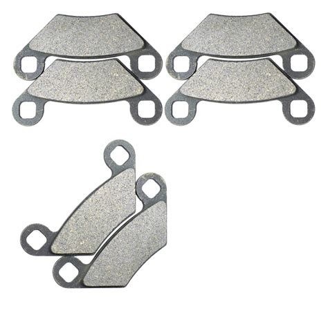 Semi Metallic Motorcycle Disc Brake Pads Set Fit For Polaris Atv 550