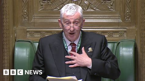 Sir Lindsay Hoyle House Of Commons Speaker Under Pressure After