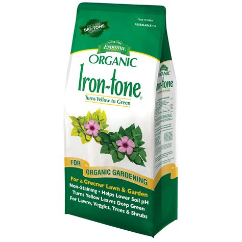 Espoma Organic Iron Tone Organic Fertilizer Espoma