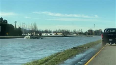 Hwy Between Chilliwack And Abbotsford Is Partially Opened Road