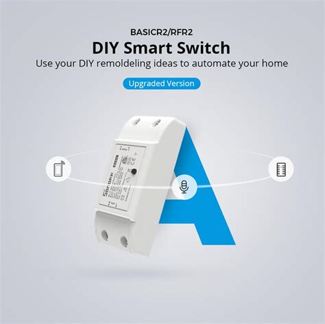 SONOFF RFR2 Commutateur intelligent sans fil WiFi avec récepteur RF