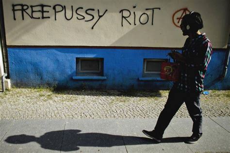 Photos Pussy Riot Fans Protest After Band S Guilty Verdict The Globe