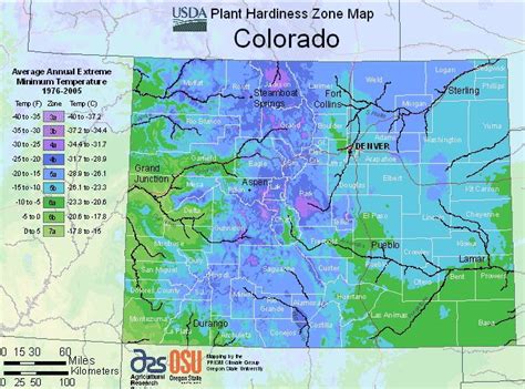 Colorado Planting Zones USDA Map Of Colorado Growing Zones Plant