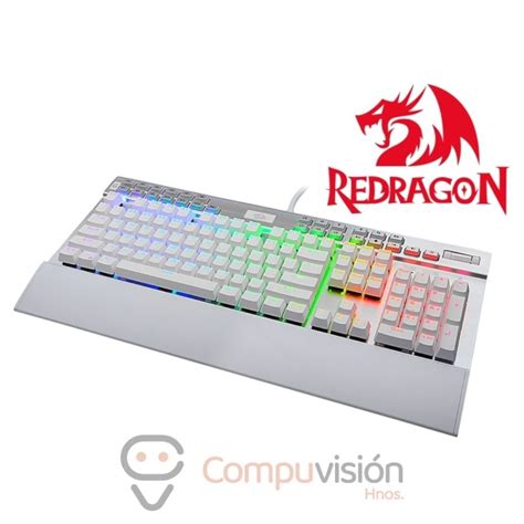 Teclado Redragon K W Sp Yama White Outemu Purple Swicht Mk Espa Ol