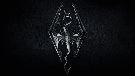 Skyrim Logo Wallpapers and Backgrounds 4K, HD, Dual Screen