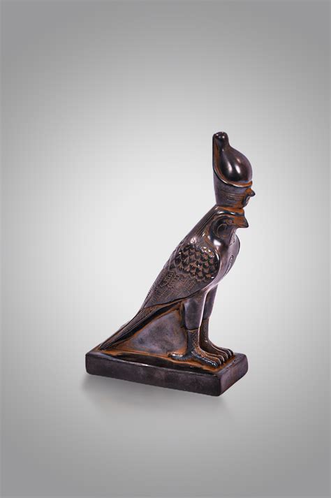 Statue Of Ancient Egyptian God Horus Made Sobek Store