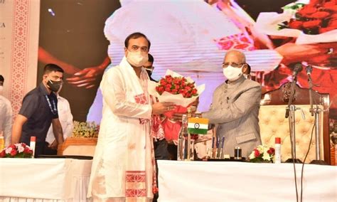 Himanta Biswa Sarma Sworn In As 15th Chief Minister Of Assam