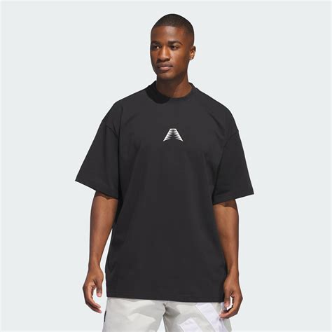 adidas Anthony Edwards 1 Foundation Tee - Black | adidas LK