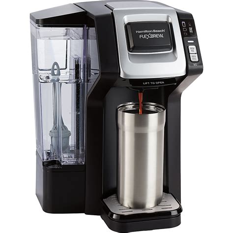 Best Buy Hamilton Beach FlexBrew Single Serve Coffee Maker Black 49968