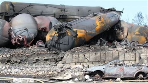 Lac Megantic The Runaway Train That Destroyed A Town Bbc News