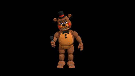 Toy Freddy Fnaf Ar Download Free 3d Model By Not Cryptia