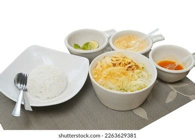 Soto Lamongan Traditional Dish Served Rice Stock Photo 2263629381 ...